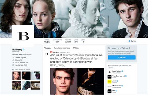 burberry twitter buy now